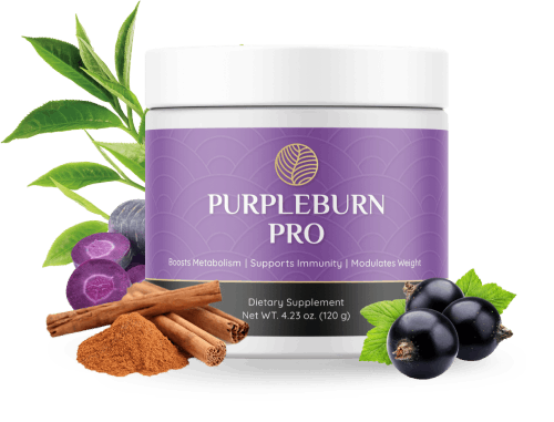 PurpleBurn Pro fat burner natural weight support formula
